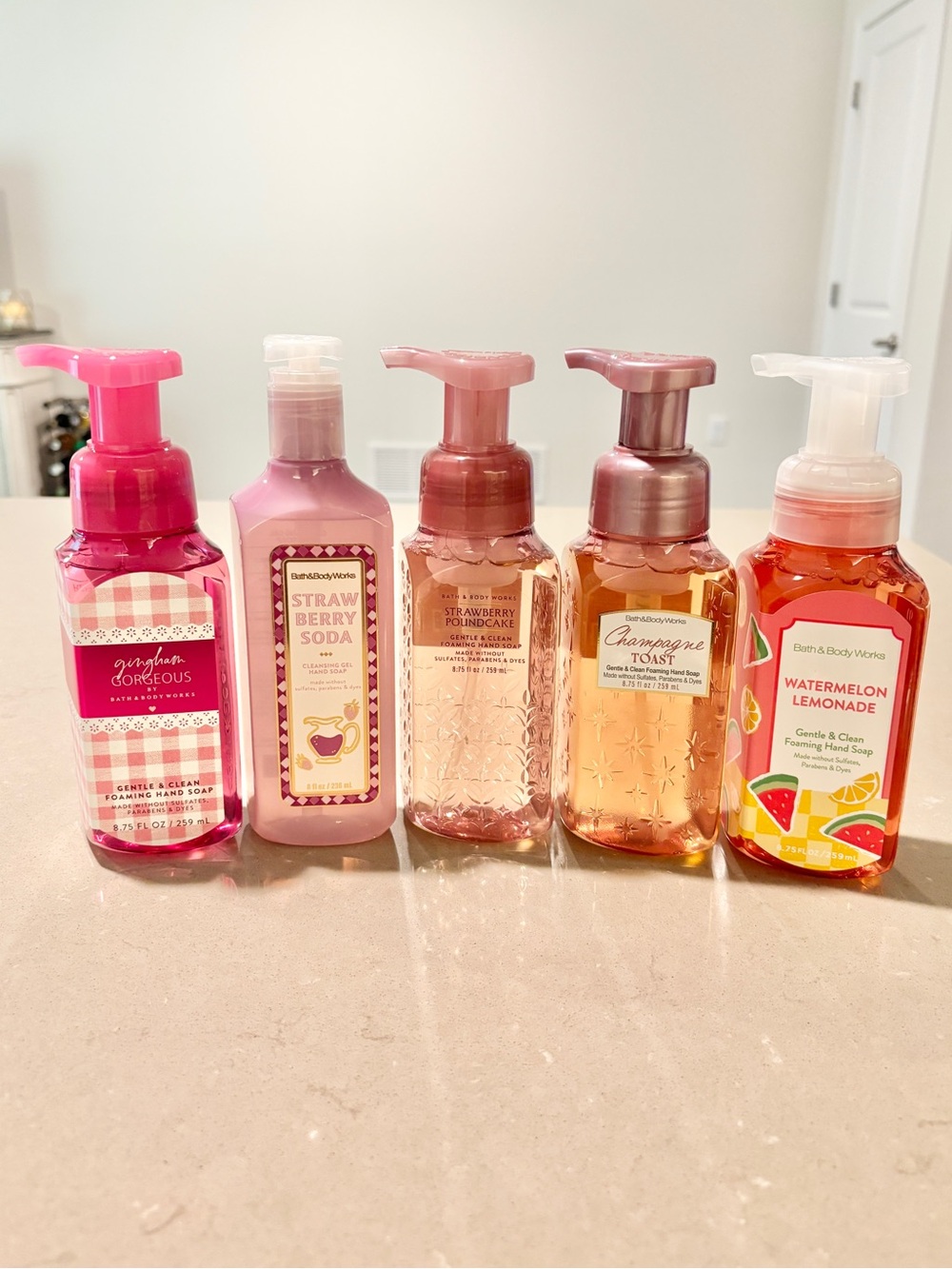 Bath and Body Works 5 Piece Hand Soap Gift Set